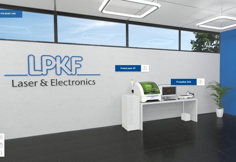 Virtueller LPKF Showroom